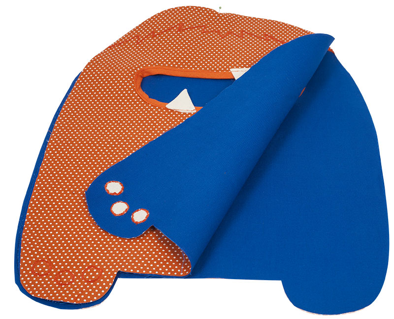 Monster-Tasche nähen - Tasche zusammenstecken