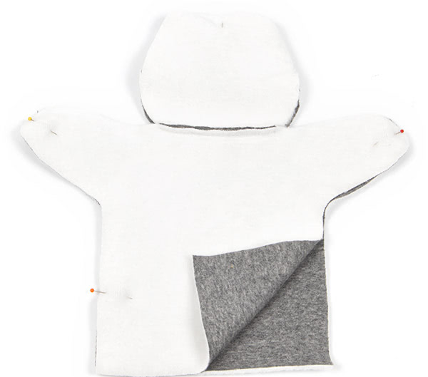 Handpuppen nähen - Schritt 11