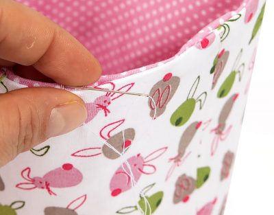 Hasenkörbchen nähen Hasenkörbchen nähen