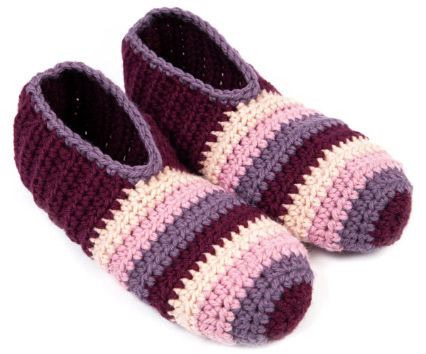 Hausschuhe häkeln - Schritt 10 Hausschuhe häkeln - Schritt 10