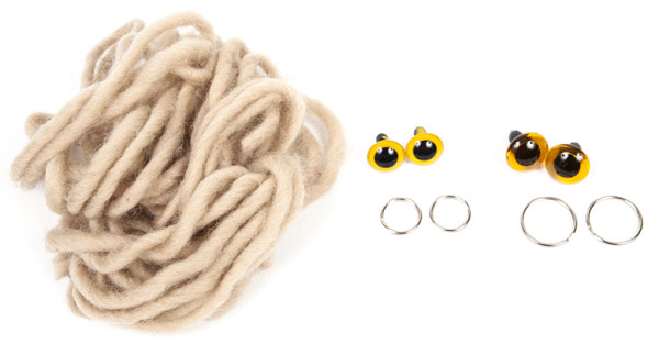 Eulen aus Holz basteln - Schritt 5