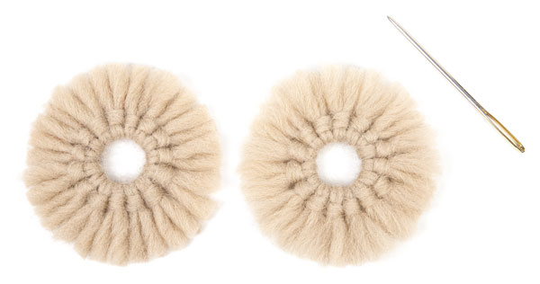 Eulen aus Holz basteln - Schritt 9