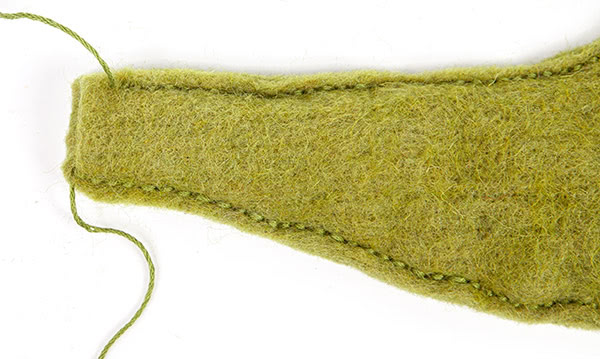 Birkenstamm Wichtel - Schritt 7 Birkenstamm Wichtel - Schritt 7