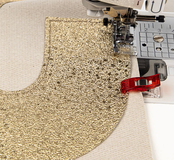 Jahreszahl-Girlande nähen - Schritt 4