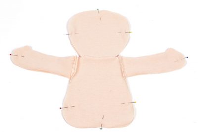 Jerseypuppe selber nähen - Schritt 4 Jerseypuppe selber nähen - Schritt 4