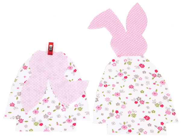 Kantenhocker Hase nähen - Schritt 2