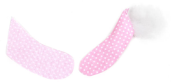 Kantenhocker Hase nähen - Schritt 3