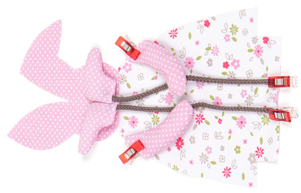 Kantenhocker Hase nähen - Schritt 6