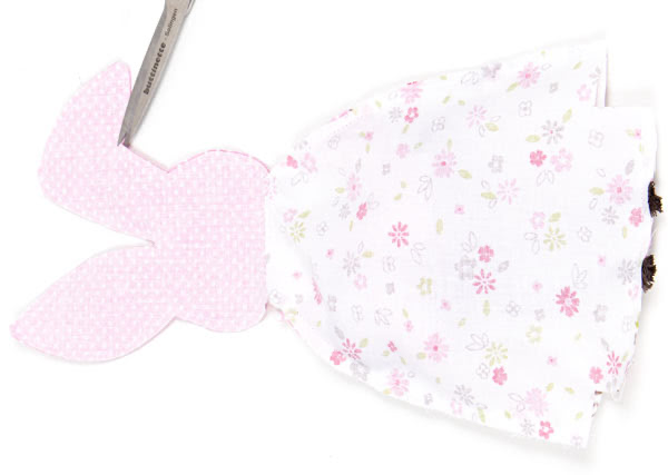 Kantenhocker Hase nähen - Schritt 8