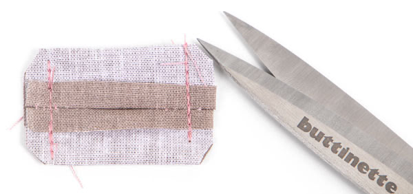 Kantenhocker Hase nähen - Schritt 14