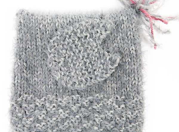 Kantenhocker-Huhn stricken - Schritt 10