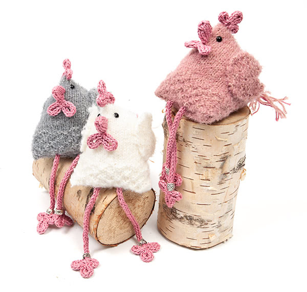 Kantenhocker-Huhn stricken - Schritt 14