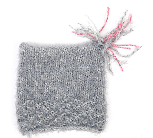 Kantenhocker-Huhn stricken - Schritt 9