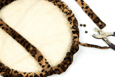 Hängematte für Katzen nähen - Schritt 10