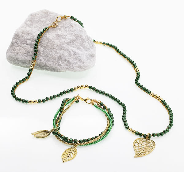 Kette und Armband knüpfen