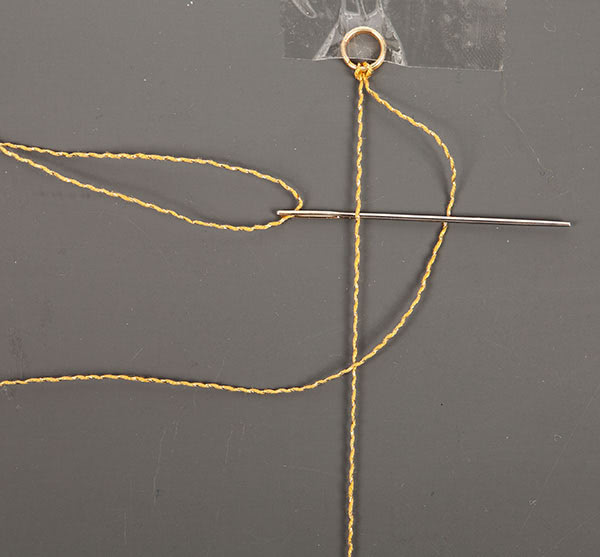 Kette und Armband knüpfen - Schritt 5