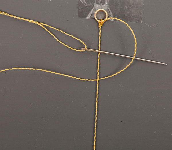 Kette und Armband knüpfen - Schritt 6