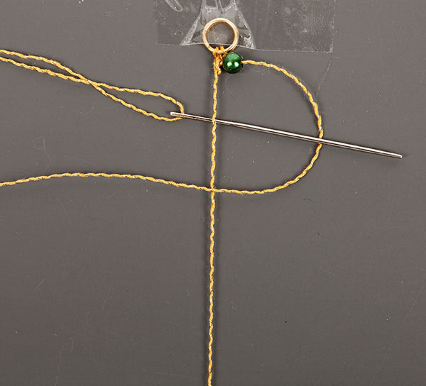 Kette und Armband knüpfen - Schritt 8