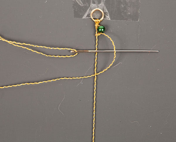 Kette und Armband knüpfen - Schritt 9