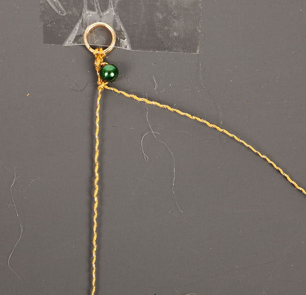 Kette und Armband knüpfen - Schritt 10