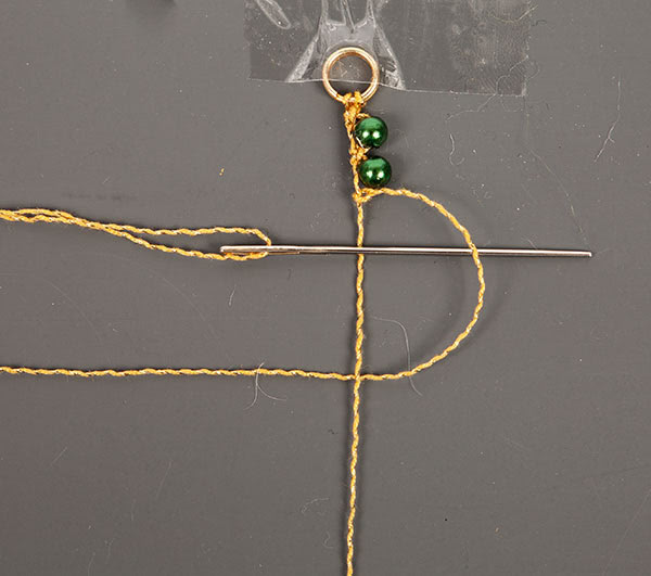 Kette und Armband knüpfen - Schritt 11