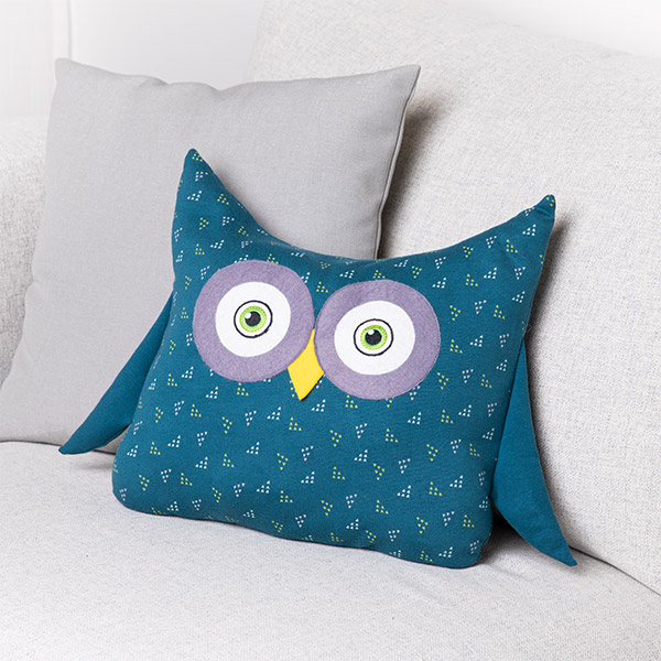 Eulenkissen nähen