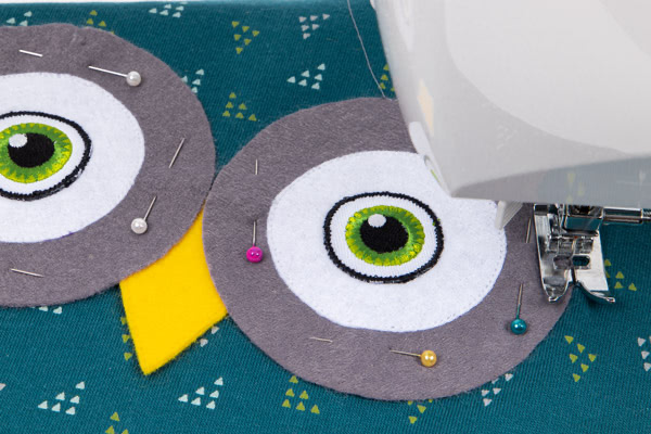 Eulenkissen nähen - Schritt 6