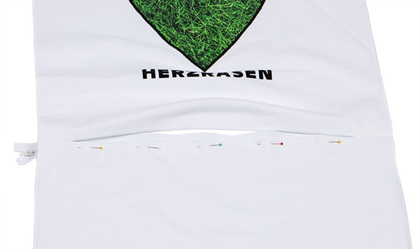 Kissenbezug Herzrasen nähen - Schritt 9