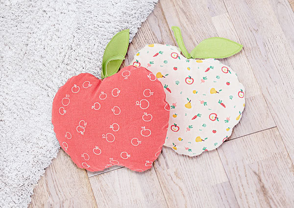 Kleines Apfelkissen nähen