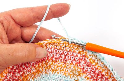 Körbchen im Boho-Look häkeln