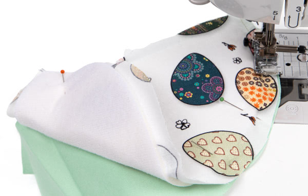 Osterkörbchen nähen - Schritt 4 Osterkörbchen nähen - Schritt 4