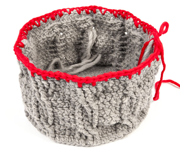 Körbe häkeln - Schritt 2 Körbe häkeln - Schritt 2