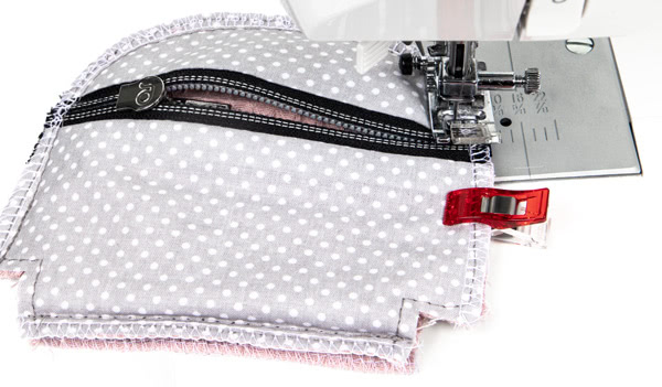 Kopfhörertäschchen nähen - Schritt 7