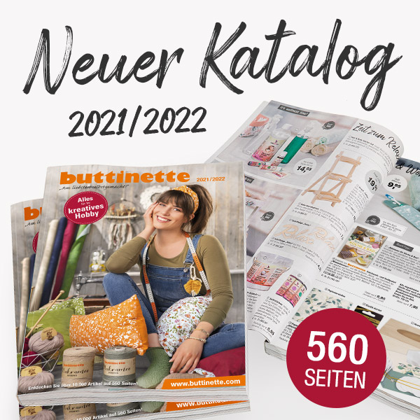 buttinette Kreativkatalo0g 2021/2022
