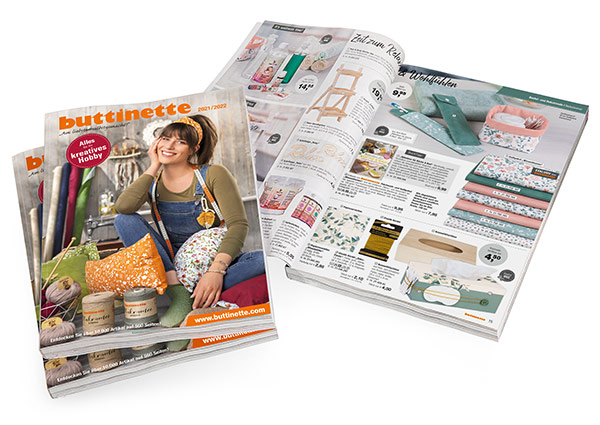 buttinette Kreativkatalog 2021/2022 buttinette Kreativkatalog 2021/2022
