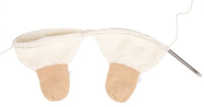 Lama-Kissen - Beine verbinden