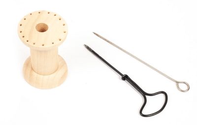 Leuchttürme aus Holzspulen basteln - Schritt 2 Leuchttürme aus Holzspulen basteln - Schritt 2