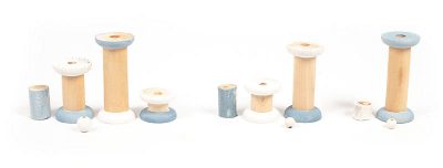 Leuchttürme aus Holzspulen basteln - Schritt 3 Leuchttürme aus Holzspulen basteln - Schritt 3