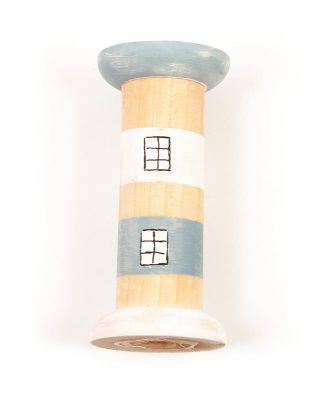 Leuchttürme aus Holzspulen basteln - Schritt 4 Leuchttürme aus Holzspulen basteln - Schritt 4