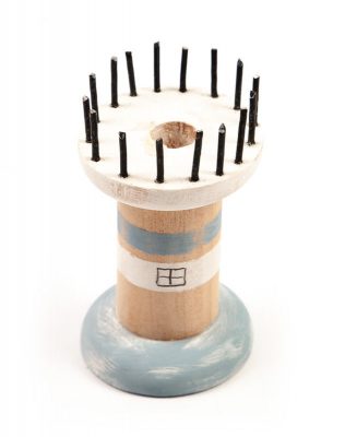 Leuchttürme aus Holzspulen basteln - Schritt 6 Leuchttürme aus Holzspulen basteln - Schritt 6