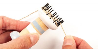 Leuchttürme aus Holzspulen basteln - Schritt 7 Leuchttürme aus Holzspulen basteln - Schritt 7