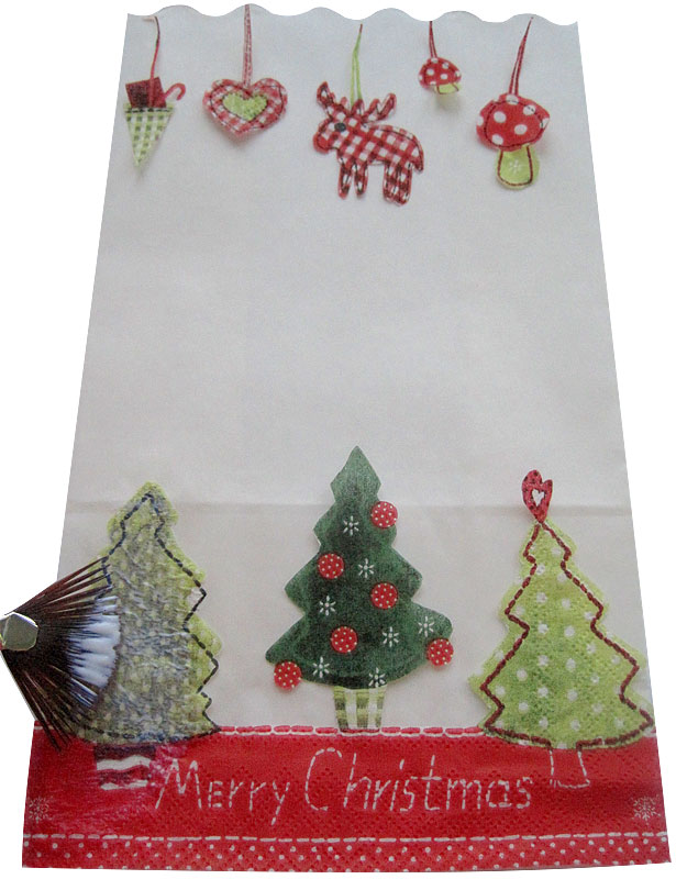 Weihnachtliche Lichttüten Schritt 3