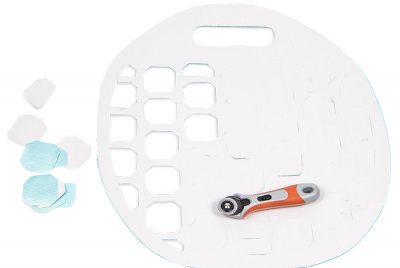 Tasche mit Lochmuster und Nappaleder - Schritt 2 Tasche mit Lochmuster und Nappaleder - Schritt 2