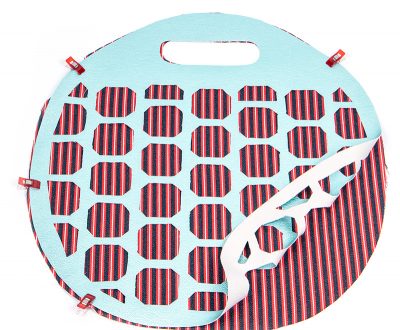 Tasche mit Lochmuster und Nappaleder - Schritt 3 Tasche mit Lochmuster und Nappaleder - Schritt 3