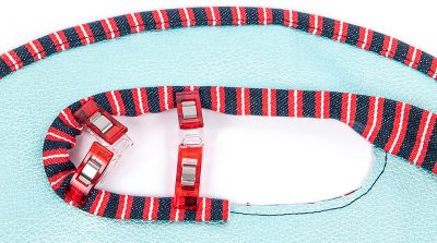 Tasche mit Lochmuster und Nappaleder - Schritt 8 Tasche mit Lochmuster und Nappaleder - Schritt 8