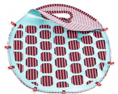 Tasche mit Lochmuster und Nappaleder - Schritt 9 Tasche mit Lochmuster und Nappaleder - Schritt 9