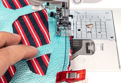 Tasche mit Lochmuster und Nappaleder - Schritt 10 Tasche mit Lochmuster und Nappaleder - Schritt 10