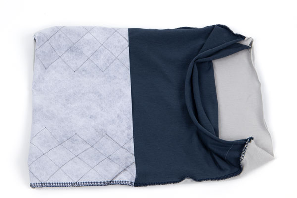 Loopschal als Mundschutz nähen - Schritt 8 Loopschal als Mundschutz nähen - Schritt 8