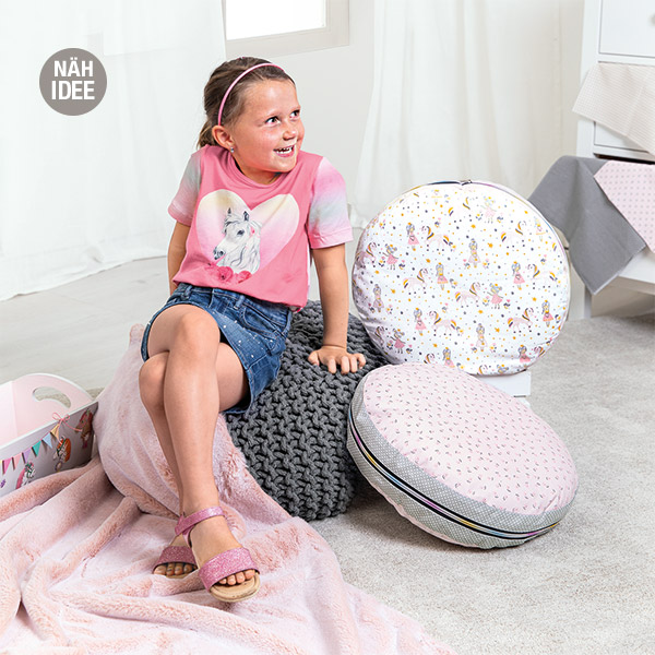 Macaronkissen nähen Macaronkissen nähen