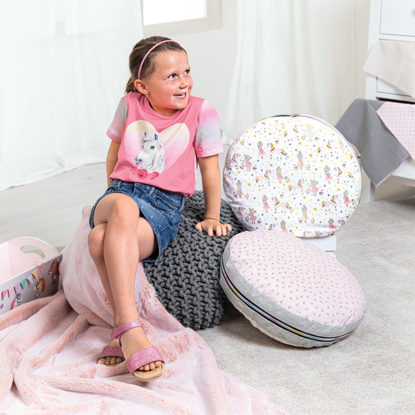 Macaronkissen nähen